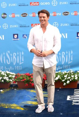 GIFFONI VALLE PIANA,ITALY - July 26,2022: Michelangelo Tommaso at Giffoni Film Festival 2022 - on July 26, 2022 in Giffoni Valle Piana, Italy.