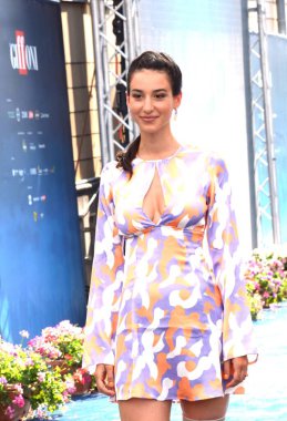 GIFFONI VALLE PIANA,ITALY - July 26,2022:  Chiara Bordi at Giffoni Film Festival 2022 - on July 26, 2022 in Giffoni Valle Piana, Italy.