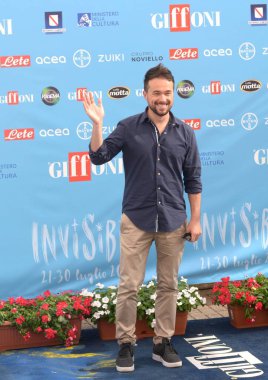 GIFFONI VALLE PIANA,ITALY - July 26,2022: Giorgio Scorza at Giffoni Film Festival 2022 - on July 26, 2022 in Giffoni Valle Piana, Italy.