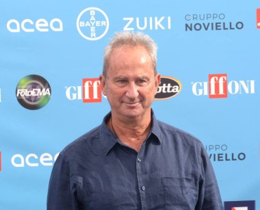 GIFFONI VALLE PIANA,ITALY - July 26,2022: Luciano Stella at Giffoni Film Festival 2022 - on July 26, 2022 in Giffoni Valle Piana, Italy.