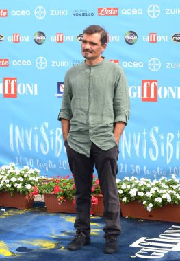 GIFFONI VALLE PIANA,ITALY - July 22,2022: Daniele Mencarelli at Giffoni Film Festival 2022 - on July 22, 2022 in Giffoni Valle Piana, Italy.