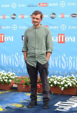 GIFFONI VALLE PIANA,ITALY - July 22,2022: Daniele Mencarelli at Giffoni Film Festival 2022 - on July 22, 2022 in Giffoni Valle Piana, Italy.