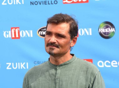 GIFFONI VALLE PIANA,ITALY - July 22,2022: Daniele Mencarelli at Giffoni Film Festival 2022 - on July 22, 2022 in Giffoni Valle Piana, Italy.