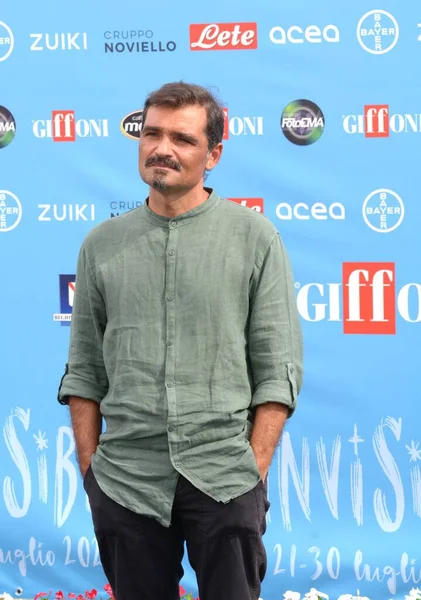 GIFFONI VALLE PIANA,ITALY - July 22,2022: Daniele Mencarelli at Giffoni Film Festival 2022 - on July 22, 2022 in Giffoni Valle Piana, Italy.