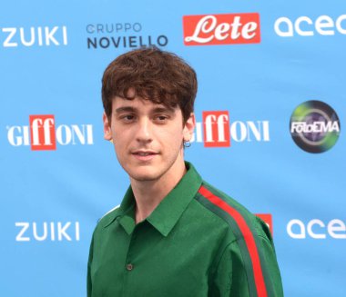 GIFFONI VALLE PIANA,ITALY - July 22,2022: Federico Cesari at Giffoni Film Festival 2022 - on July 22, 2022 in Giffoni Valle Piana, Italy.