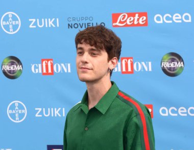 GIFFONI VALLE PIANA,ITALY - July 22,2022: Federico Cesari at Giffoni Film Festival 2022 - on July 22, 2022 in Giffoni Valle Piana, Italy.