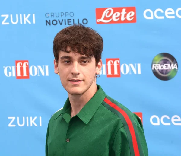 GIFFONI VALLE PIANA,ITALY - July 22,2022: Federico Cesari at Giffoni Film Festival 2022 - on July 22, 2022 in Giffoni Valle Piana, Italy.
