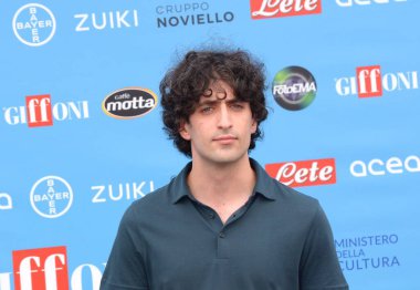 GIFFONI VALLE PIANA,ITALY - July 23,2022: Alessandro Marzullo at Giffoni Film Festival 2022 - on July 23, 2022 in Giffoni Valle Piana, Italy.