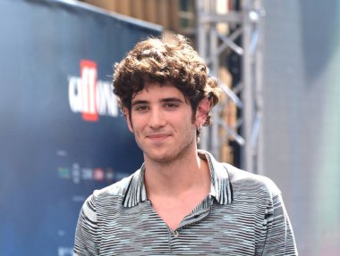 GIFFONI VALLE PIANA,ITALY - July 24,2022: Nicolas Maupas at Giffoni Film Festival 2022 - on July 24, 2022 in Giffoni Valle Piana, Italy.