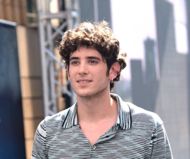 GIFFONI VALLE PIANA,ITALY - July 24,2022: Nicolas Maupas at Giffoni Film Festival 2022 - on July 24, 2022 in Giffoni Valle Piana, Italy.