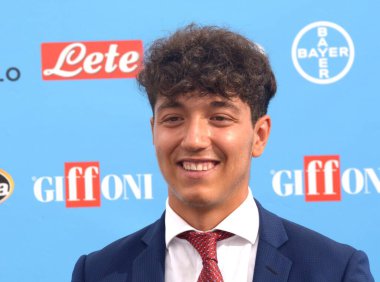 GIFFONI VALLE PIANA,ITALY - July 24,2022: Giovanni D'Antonio at Giffoni Film Festival 2022 - on July 24, 2022 in Giffoni Valle Piana, Italy.