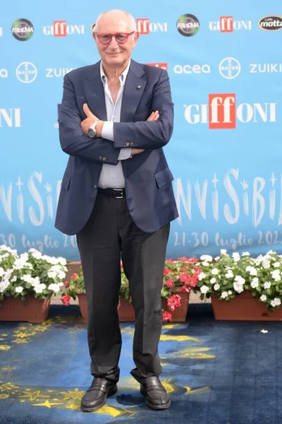 Джиффони Валле Пьяна Италия Июль 2022 Года Марио Морконе Кинофестивале — стоковое фото