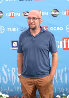 GIFFONI VALLE PIANA,ITALY - July 24,2022: Filippo Gravino at Giffoni Film Festival 2022 - on July 24, 2022 in Giffoni Valle Piana, Italy.