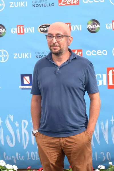 Giffoni Valle Piana Italy July 2022 Filippo Gravino Giffoni Film — 图库照片