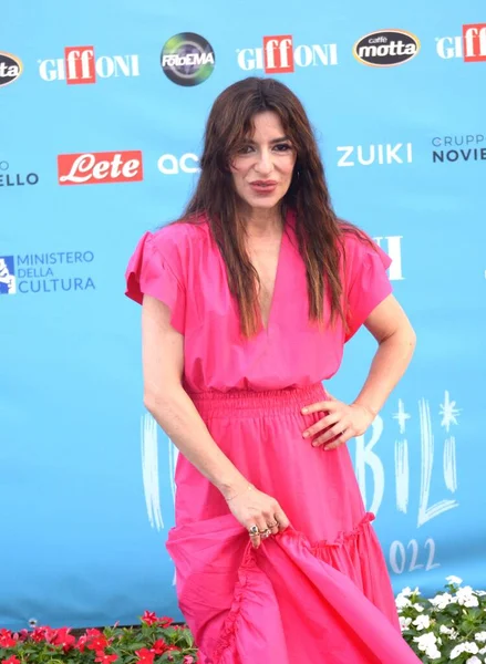 Giffoni Valle Piana Italy July 2022 Sabrina Impacciatore Giffoni Film — Stockfoto