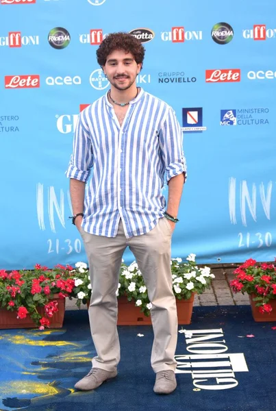 Giffoni Valle Piana Italy July 2022 Alessandro Bisegna Giffoni Film — Stockfoto