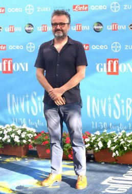 GIFFONI VALLE PIANA,ITALY - July 25,2022: Carlo Cresto-Dina at Giffoni Film Festival 2022 - on July 25, 2022 in Giffoni Valle Piana, Italy.