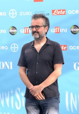 GIFFONI VALLE PIANA,ITALY - July 25,2022: Carlo Cresto-Dina at Giffoni Film Festival 2022 - on July 25, 2022 in Giffoni Valle Piana, Italy.