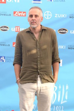GIFFONI VALLE PIANA,ITALY - July 25,2022: Stefano Lorenzi at Giffoni Film Festival 2022 - on July 25, 2022 in Giffoni Valle Piana, Italy.