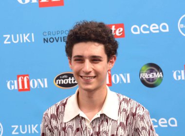GIFFONI VALLE PIANA,ITALY - July 30,2022: Filippo Scotti at Giffoni Film Festival 2022 - on July 30, 2022 in Giffoni Valle Piana, Italy.