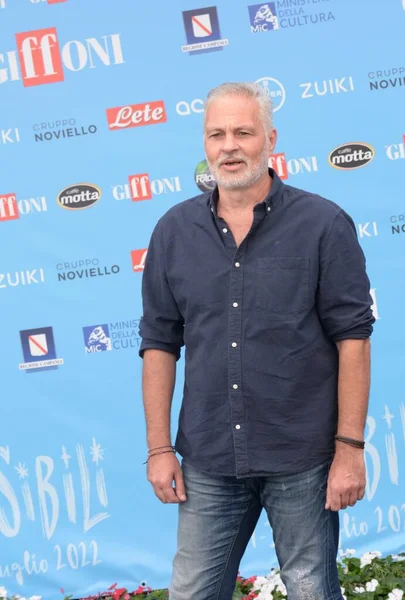 GIFFONI VALLE PIANA,ITALY - July 30,2022: Mauro Biani at Giffoni Film Festival 2022 - on July 30, 2022 in Giffoni Valle Piana, Italy.