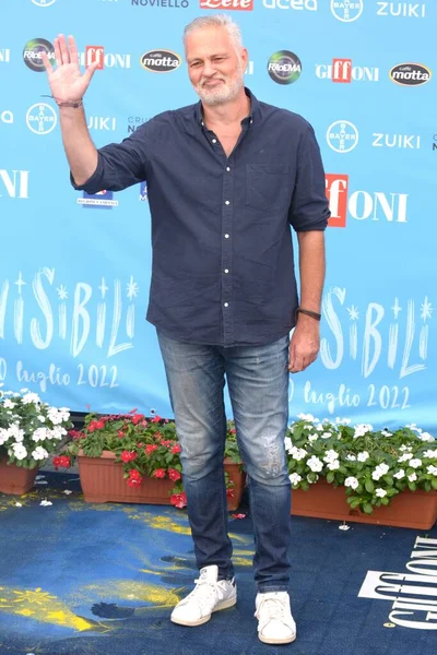 GIFFONI VALLE PIANA,ITALY - July 30,2022: Mauro Biani at Giffoni Film Festival 2022 - on July 30, 2022 in Giffoni Valle Piana, Italy.