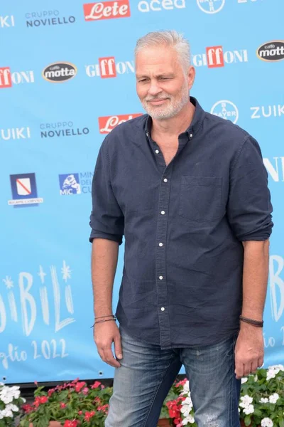 GIFFONI VALLE PIANA,ITALY - July 30,2022: Mauro Biani at Giffoni Film Festival 2022 - on July 30, 2022 in Giffoni Valle Piana, Italy.