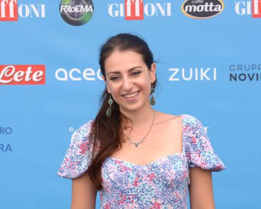 GIFFONI VALLE PIANA,ITALY - July 30,2022: Annalaura Mauriello at Giffoni Film Festival 2022 - on July 30, 2022 in Giffoni Valle Piana, Italy.
