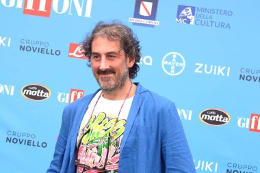 GIFFONI VALLE PIANA,ITALY - July 30,2022: Vincenzo Caiazzo at Giffoni Film Festival 2022 - on July 30, 2022 in Giffoni Valle Piana, Italy.