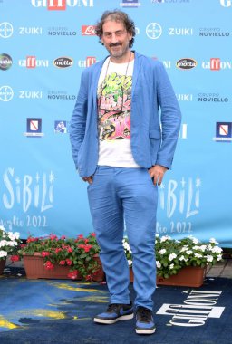GIFFONI VALLE PIANA,ITALY - July 30,2022: Vincenzo Caiazzo at Giffoni Film Festival 2022 - on July 30, 2022 in Giffoni Valle Piana, Italy.
