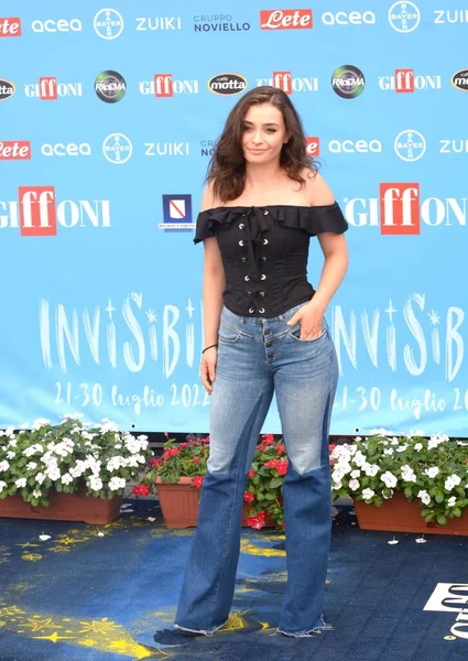 Giffoni Valle Piana Italy July 2022 Mariasole Maio Giffoni Film — Stockfoto