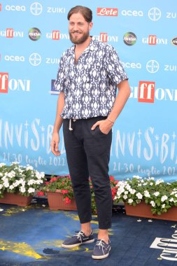 GIFFONI VALLE PIANA,ITALY - July 30,2022: Raffaele Piscitelli at Giffoni Film Festival 2022 - on July 30, 2022 in Giffoni Valle Piana, Italy.