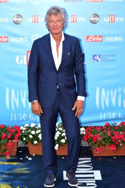 GIFFONI VALLE PIANA,ITALY - July 22,2022: Giancarlo Antognoni at Giffoni Film Festival 2022 - on July 22, 2022 in Giffoni Valle Piana, Italy.