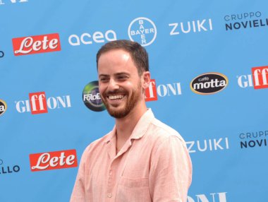 GIFFONI VALLE PIANA,ITALY - July 29,2022: Alessio Colucci,aka UfoZero2 at Giffoni Film Festival 2022 - on July 29, 2022 in Giffoni Valle Piana, Italy.
