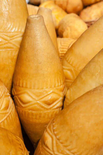 Sheep cheese called oscypek