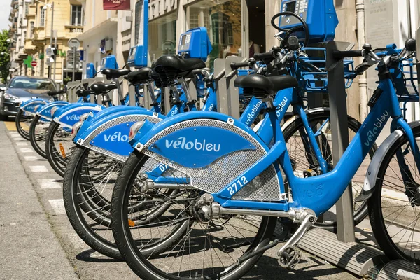 Location de vélos à Nice en France — Photo