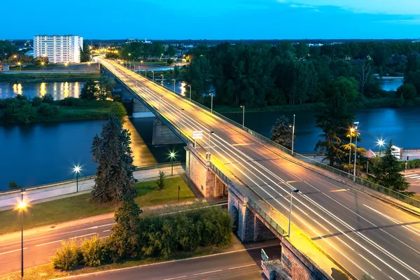 Bridge over Loire river in Orleans in France — Stock Photo, Image