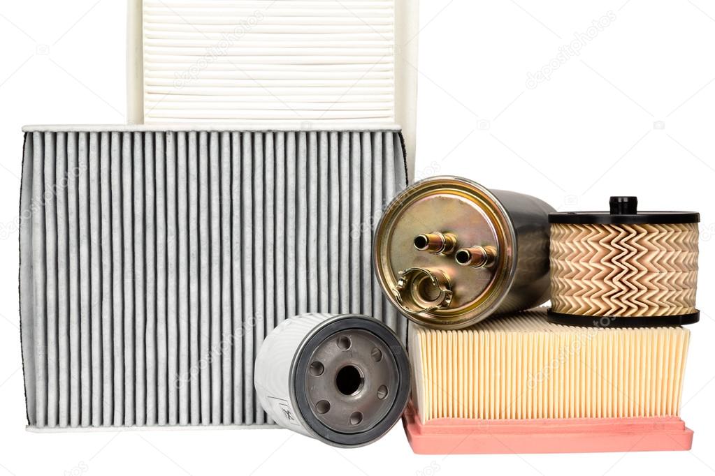 Various automotive filters