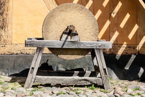 Old type of grinding wheel — Stock Photo, Image