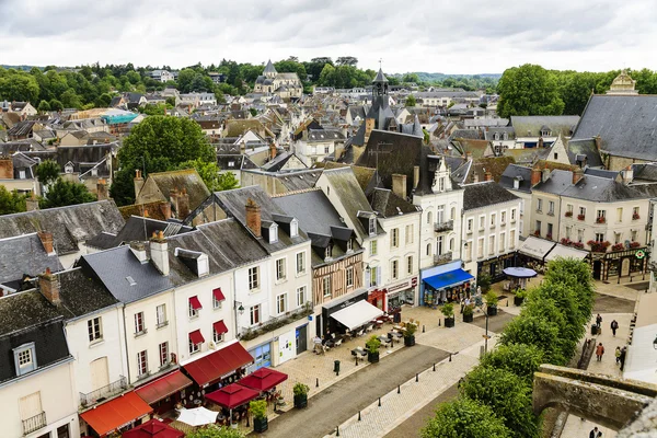 Amboise vista strada principale — Foto Stock