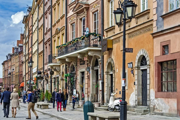 Tenements facades on the side of Barssa — Stock Photo, Image