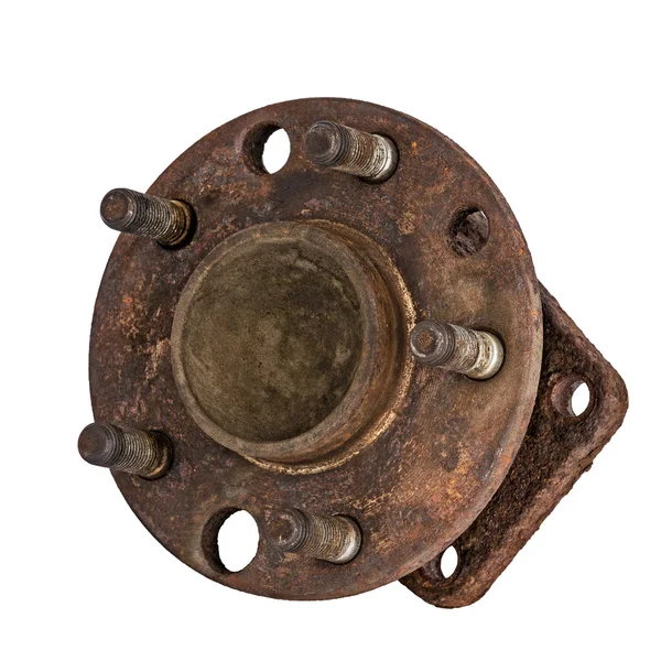 Worn out hub wheel and bearing — Stock Photo, Image