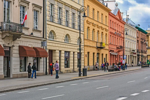 Tenements at the Nowy Swiat street — Stock Photo, Image