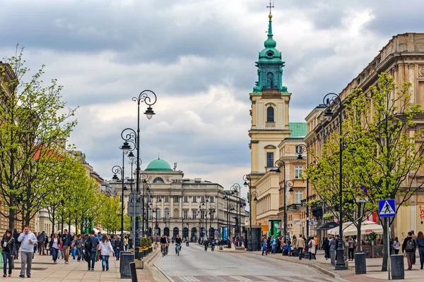 Arquitectura histórica en el Trakt Krolewski — Foto de Stock