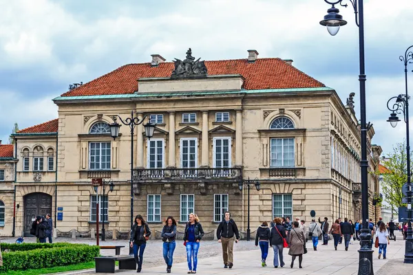 Pałac Tyszkiewiczów w Warszawie — Zdjęcie stockowe