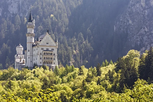 Slottet Neuschwanstein i fjärran — Stockfoto