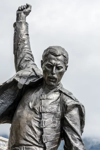 Freddie mercury statua zbliżenie — Zdjęcie stockowe