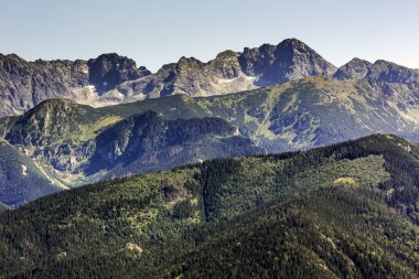 tatra Dağları güzel görünümü