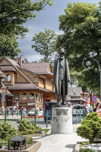 Памятник Владиславу Замойскому, Закопане — стоковое фото