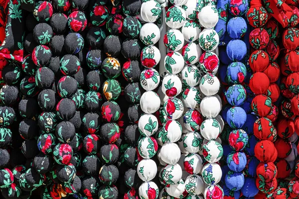 boncuk varicolored kumaşlar